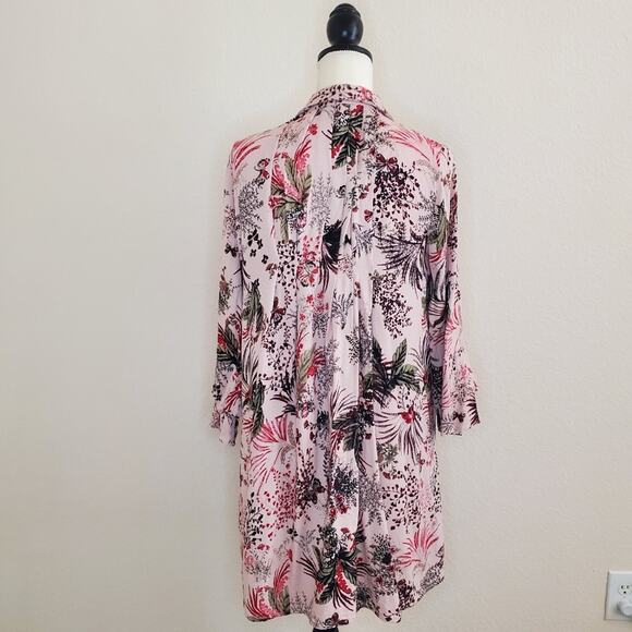 Stevie Hender Pink Floral Dress Medium - Picture 3 of 8